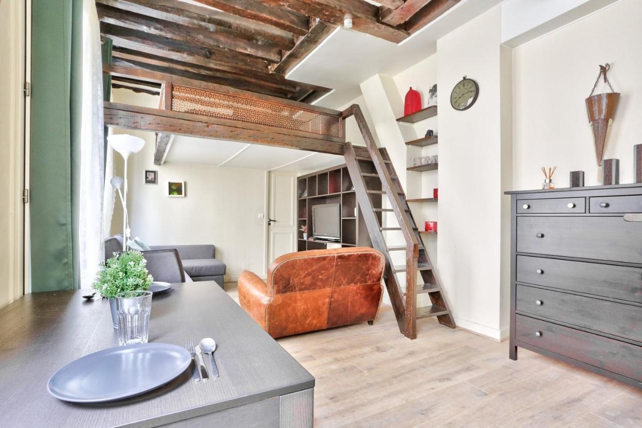 Studio Mezzanine Quartier Luxembourg Free Netflix باريس المظهر الخارجي الصورة