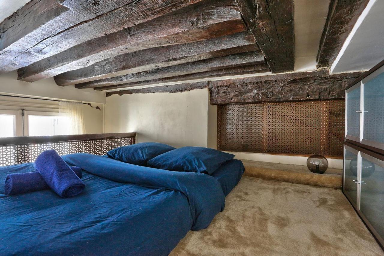 Studio Mezzanine Quartier Luxembourg Free Netflix باريس المظهر الخارجي الصورة